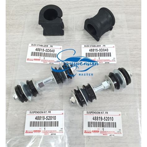 In Set Front Stabilizer Link Stabilizer Bush Toyota Vios Ncp