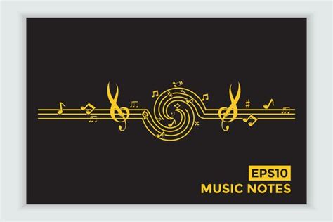 Music Notes Banner Vector Art, Icons, and Graphics for Free Download