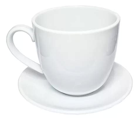 Taza Mug 500ml Plato Tsuji Porcelana Linea 2100 X 2 Piezas