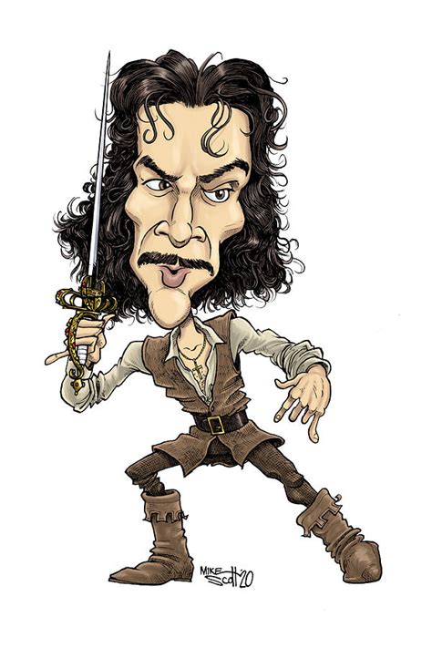 Inigo The Princess Bride Drawing By Mike Scott Fine Art America