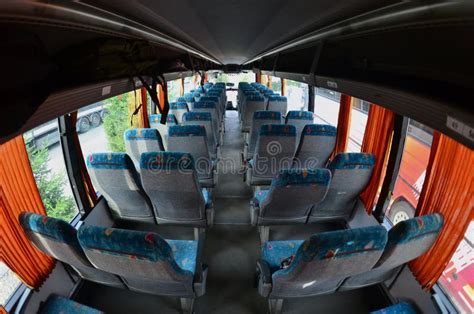 Interior of the Tourist Bus for Excursions and Long Trips. a Lot of ...