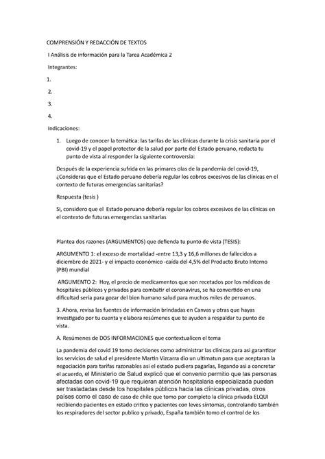 Avance semana 9 espero les sirva COMPRENSIÓN Y REDACCIÓN DE TEXTOS