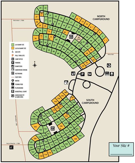 Sleepy Hollow State Park Map - Alecia Lorianna