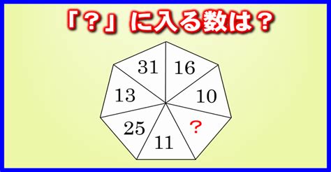 【知能が試される問題】頭が固い人は解けない規則性クイズ！ 子供から大人まで動画で脳トレ 楽天ブログ