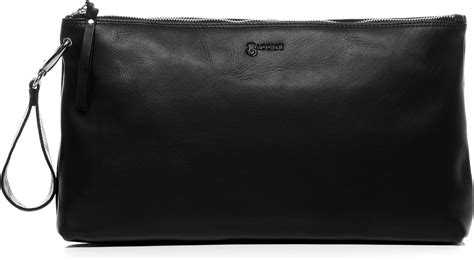 BACCINI Pochette Vera Pelle JIL Borsetta Borsa De Sera Donna Nero