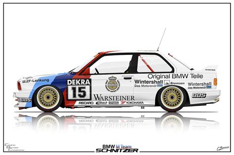 BMW M3 E30 Dtm 1989 Robert Ravaglia Rennwagen Bmw Autos