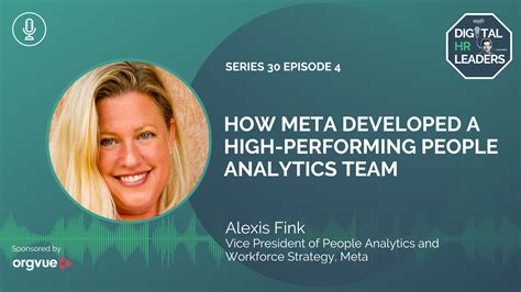 How Meta Developed A High Performing People Analytics Team Myhrfuture