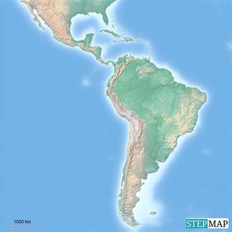 Stepmap Mapa F Sico Landkarte F R Argentina