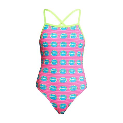 1 Piece Swimsuit For Girls Funkita Strapped Girls