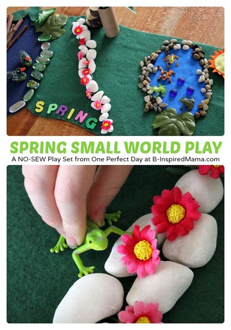 Spring Small World Kids Play Spring Kids Kids Playing Small World