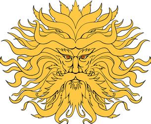 Helios The Sun God Symbol