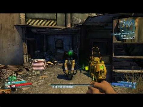 Borderlands Walkthrough Claptrap S Birthday Bash Side Quest Youtube