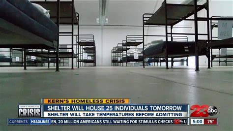 Kern County S Low Barrier Shelter Opening Thursday YouTube