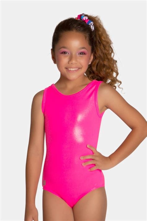 Neon Pink Mystique Leotard Sylviap Sportswear Uk