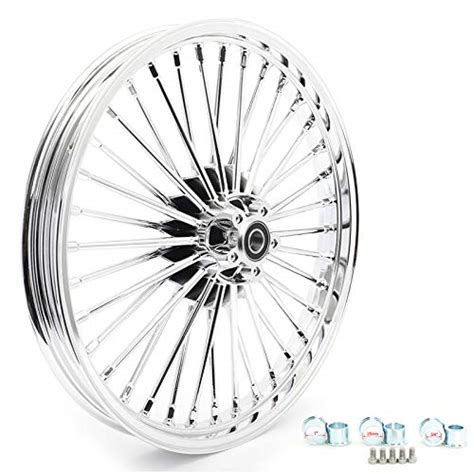 TARAZON 21 Fat Spoke Tubeless Front Rear Wheels Rims Set For Harley