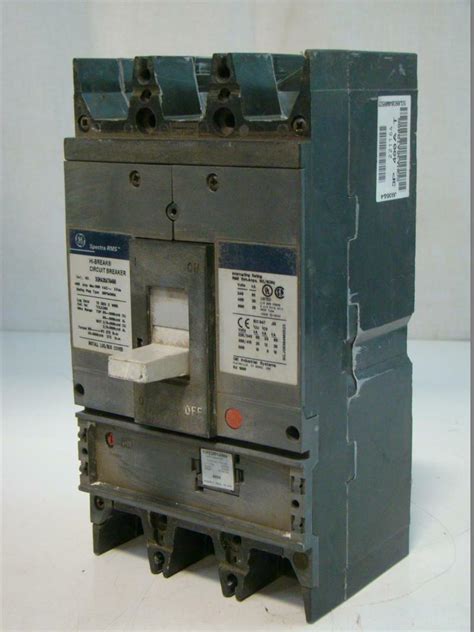 GE Spectra RMS Hi Break Circuit Breaker SGHA36T0400 Joseph Fazzio