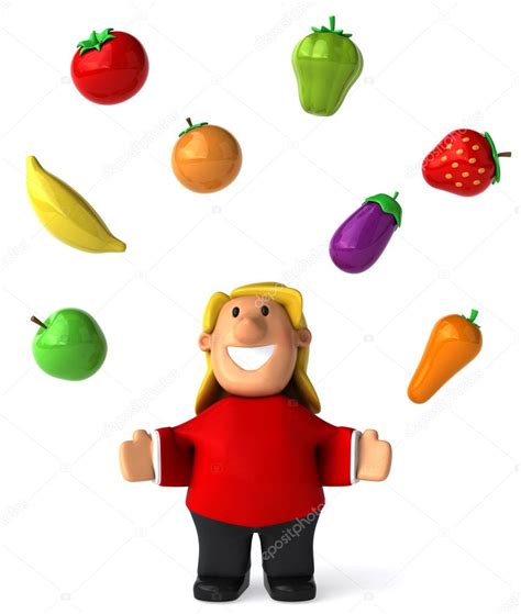 Fruits And Vegetables Stock Illustration By ©julos 4364402