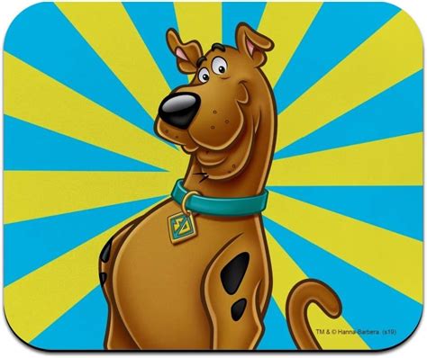 Scooby Doo Character Low Profile Thin Mouse Pad Mousepad