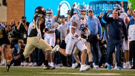 Unc Football Is Acc Coastal Division Champ What We Learned Raleigh