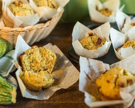 Zucchini Nut Muffins Recipe