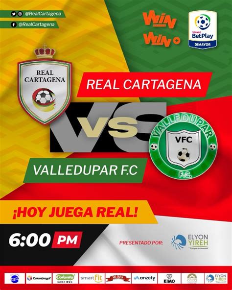 Las Cuotas De Apuestas Para Real Cartagena Vs Valledupar Por El Torneo Betplay Futbolete Apuestas