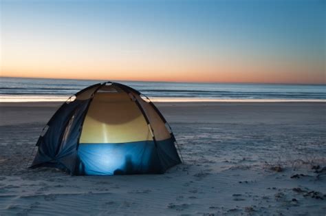 Beach Camping on the Texas Gulf Coast - The Place of Houses