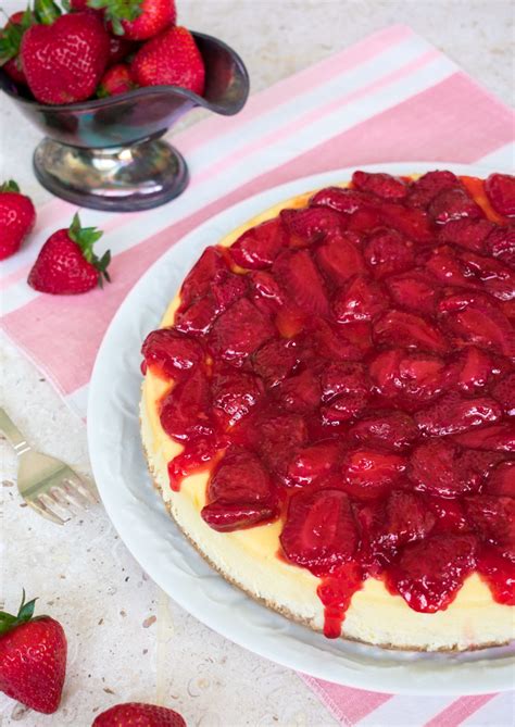 Cheesecake De Fresa Revista Maria Orsini