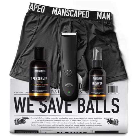 Manscaped Perfect Package 2 0 Mens Grooming Kit