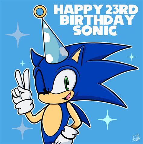 HAPPY BIRTHDAY SONIC — Weasyl