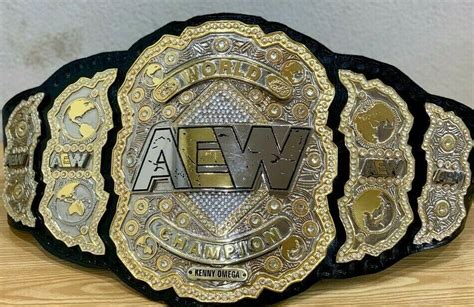 AEW World Champion Belt All Elite Wrestling Championship Replica Belt