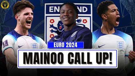 Kobbie Mainoo Receives His First Call Up To The England Senior Squad