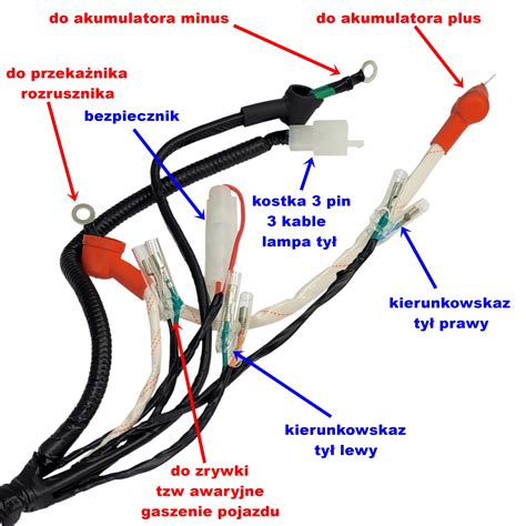 Instalacja Elektryczna Wi Zka Atv Quad Bashan Barton Warrior