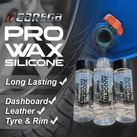 Carega Pure Silicone Wax Tyre Silicon Wax Tayar Wax Silicon Tyre Shine