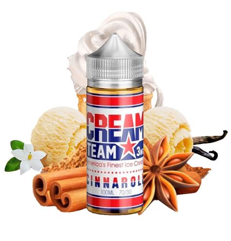 Cream Team Cinnaroll Ml Mg Elixir Vaper Shop Y Concentrados