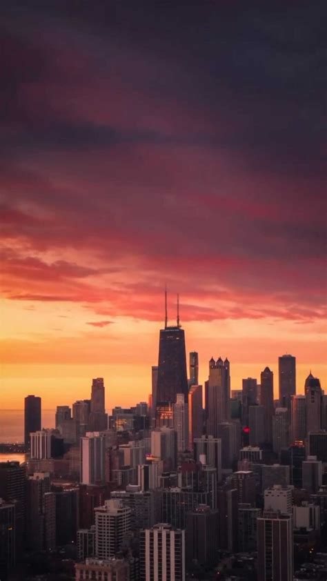 Chicago Sunrise Wallpapers - 4k, HD Chicago Sunrise Backgrounds on ...