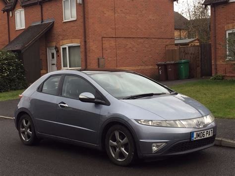 2006 Honda Civic Cdti Turbo Diesel Economical S History Long Mot In Basford