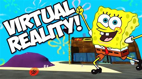 SPONGEBOB SQUAREPANTS IN VIRTUAL REALITY Krusty Krab Chumbucket Bikini Bottom Rock Bottom