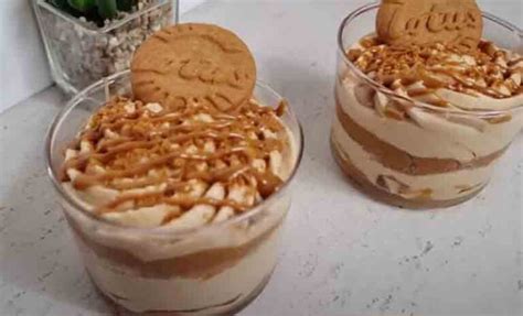 Verrines Mousse Spéculoos Cuisine