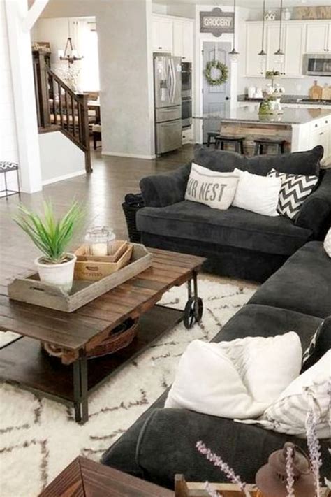 Gray Farmhouse Sofa - JanetCondron