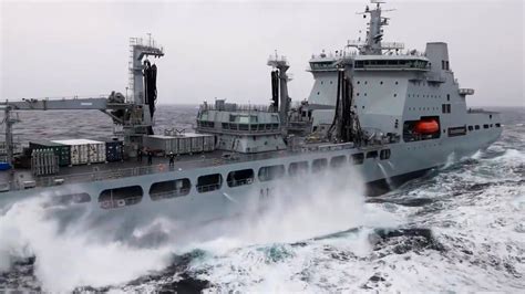 ARCTIC TENSIONS Royal Navy Vessel Takes Part In NATO Arctic Exercises