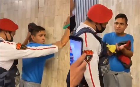 Vienen besándose Acusan a hombre de amenazar a pareja gay en Metro de CdMx Telediario México