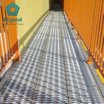 China Allgood Anti Skid Gratings Grip Strut Diamond Stair Tread Anti