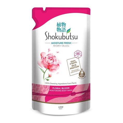 shokubutsu body wash refill   lazada
