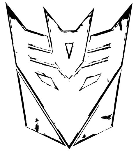 Decepticon from Transformers Logo PNG Transparent & SVG Vector - Freebie Supply