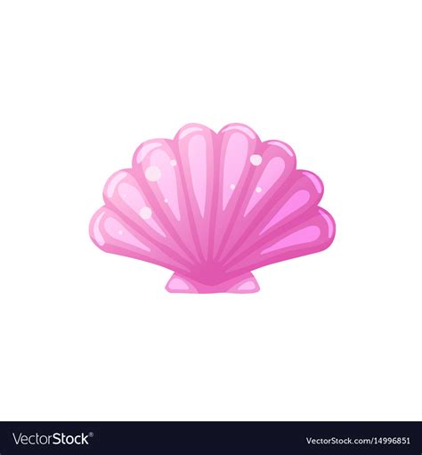 Seashell Icon Royalty Free Vector Image Vectorstock