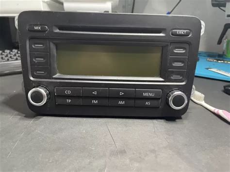 ORIGINAL VW GOLF 5 Autoradio Radio Lecteur CD 1K0035186AD RCD300 MP3