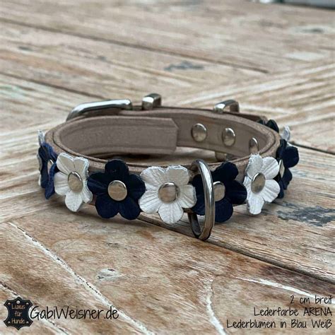 Blumen Auf Soft Leder Archives Hundehalsband Leder Luxus F R Hunde