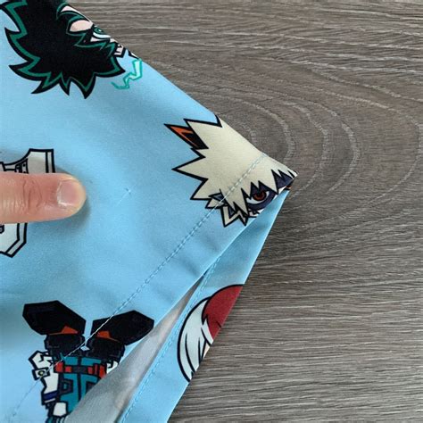 Hot Topic My Hero Academia Chibi Heroes Button Up Shi Gem