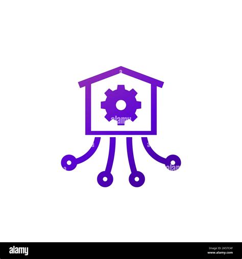 Warehouse Distribution And Logistics Icon Stock Vector Image And Art Alamy