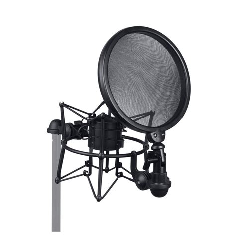 LD Systems Microphone Shock Mount And Pop Filter Set Na Gear4Music